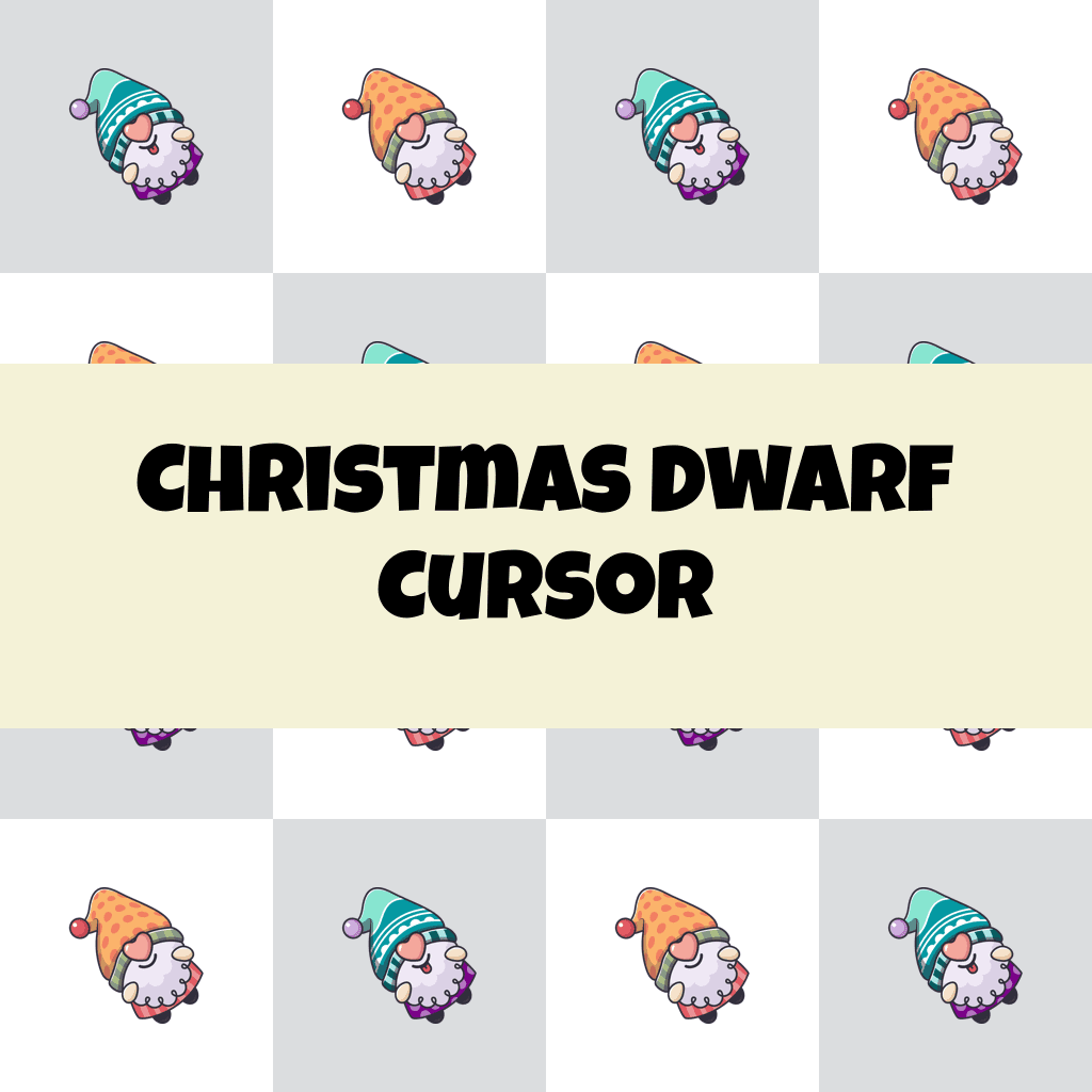 Preview Christmas Dwarf cursor custom cursor pack